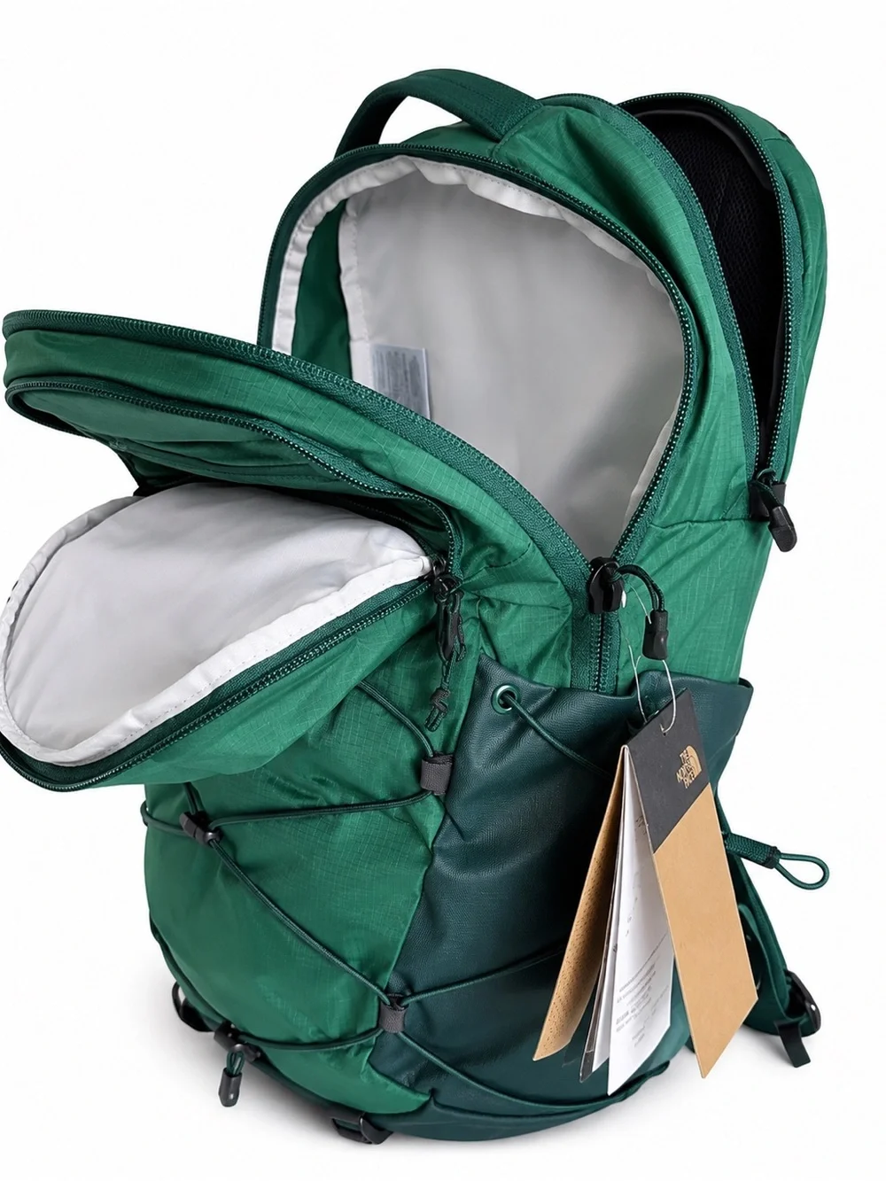 The North Face Borealis 28L Backpack Green Laptop Bag FlexVent NWT